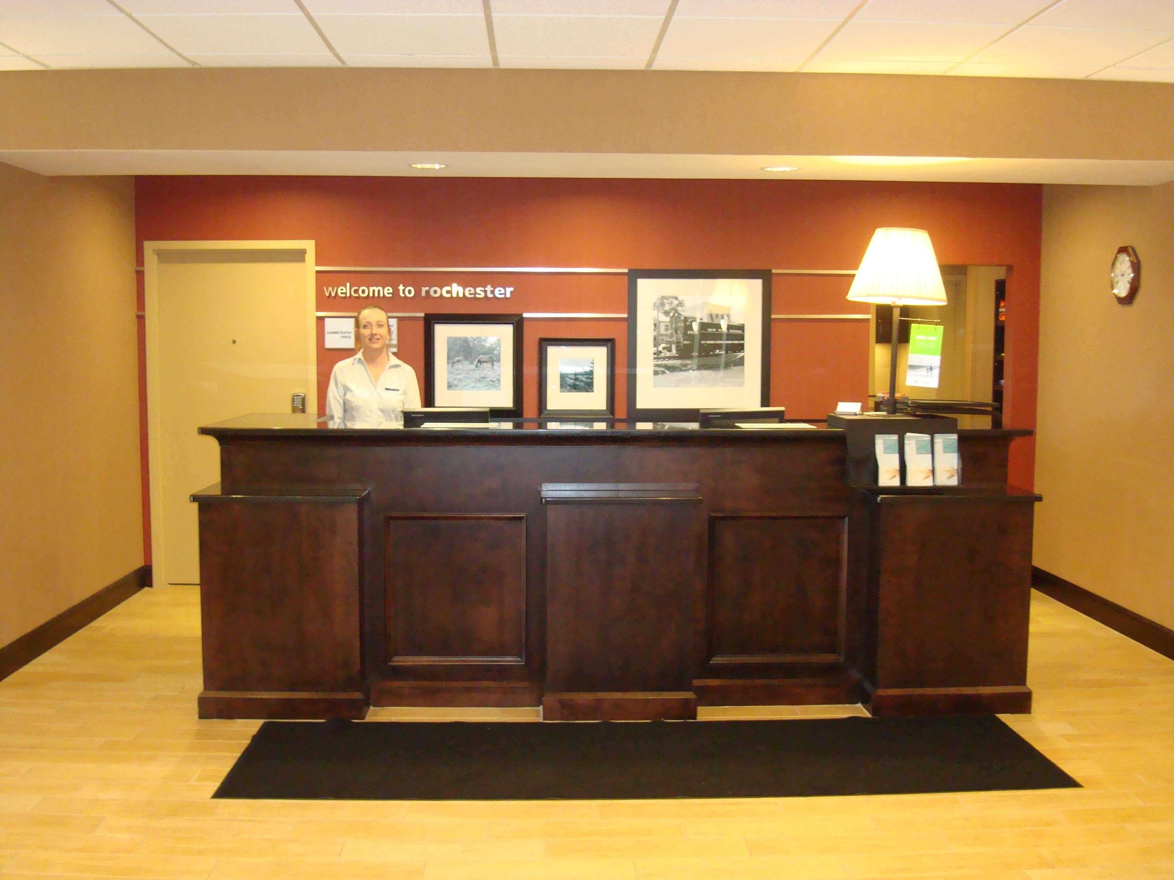 Hampton Inn & Suites Rochester-North Interior foto