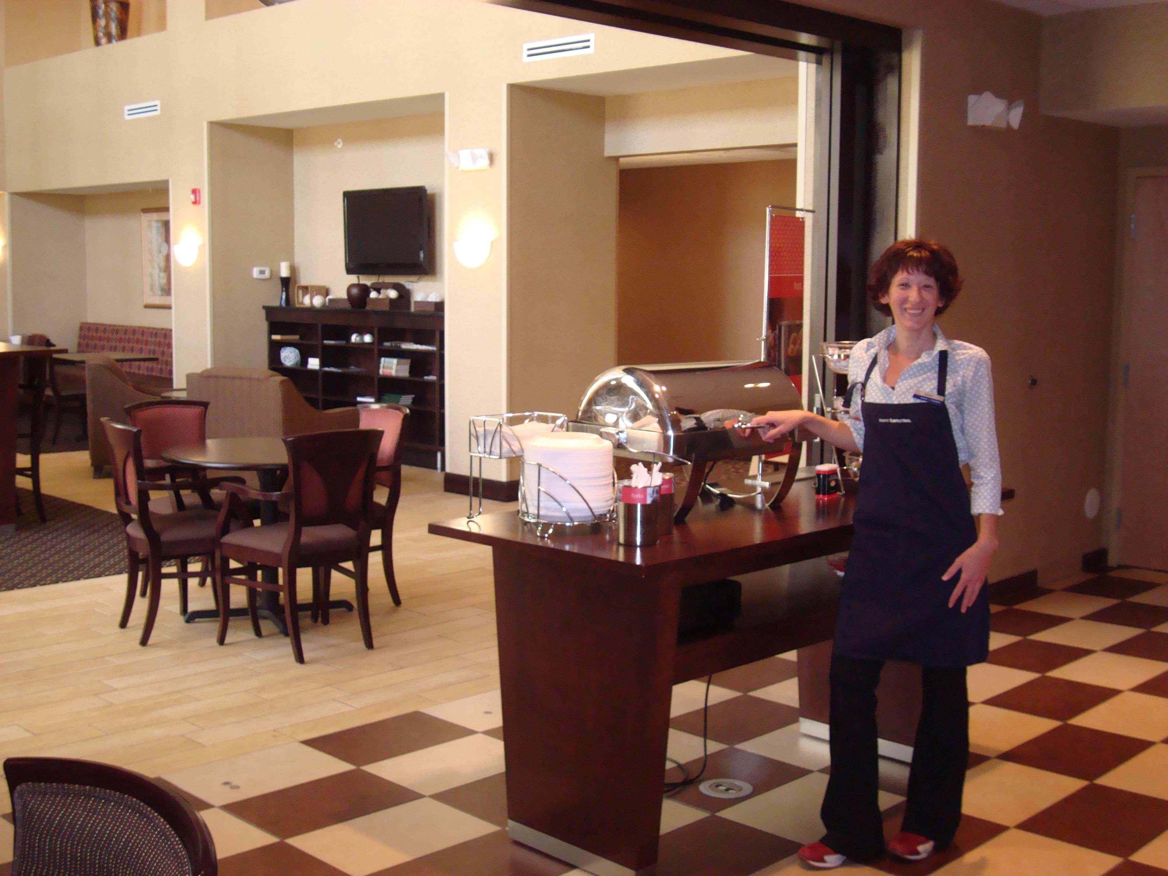 Hampton Inn & Suites Rochester-North Restoran foto